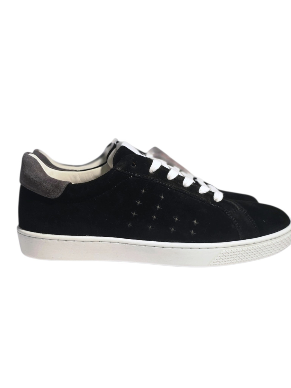 Lazo Halo Eco Suede Sneakers Black Womens 7.5 Mens 6
